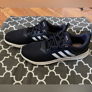 Adidas Women’s Cloudfoam Sneakers – [Size 10] – Navy with White & Pink Accents